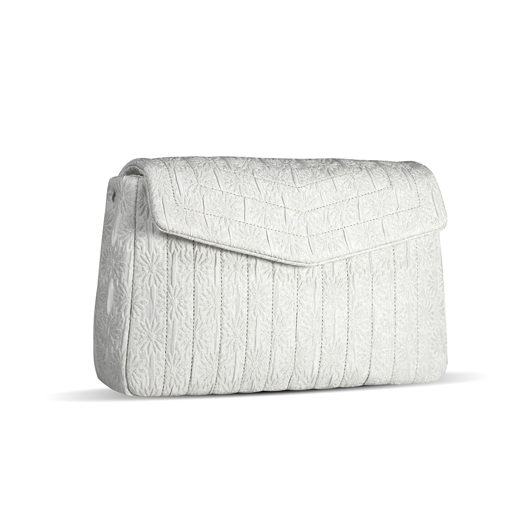 Serena Crossbody Bag – Ivory Bloom - Image 3