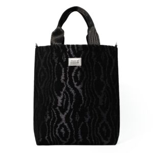 Eleanor Structured Business Tote – Velvet Noir